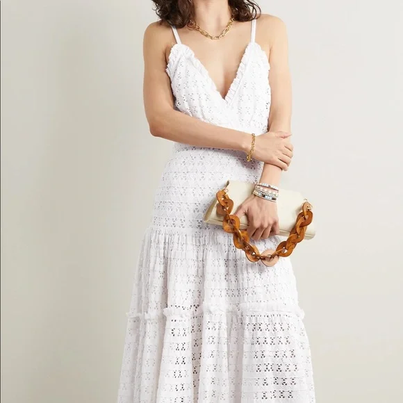 NWT Loveshackfancy Dua dress in antique white